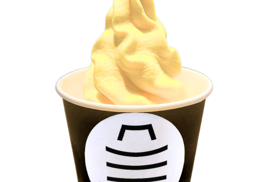 白桃ソフトクリーム